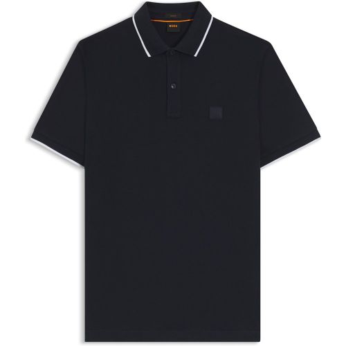 Polo Slim en piqué de coton stretch - Boss - Modalova