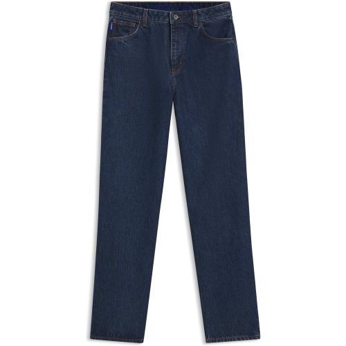 Jean Relaxed en denim bleu délavé - HUGO - Modalova