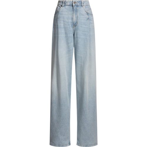 Jean ample en denim bleu délavé - Boss - Modalova