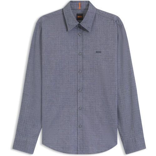 Chemise Regular en coton stretch façonné - Boss - Modalova