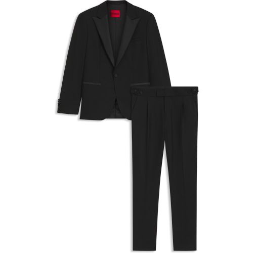 Smoking Modern en laine mélangée façonnée - HUGO - Modalova