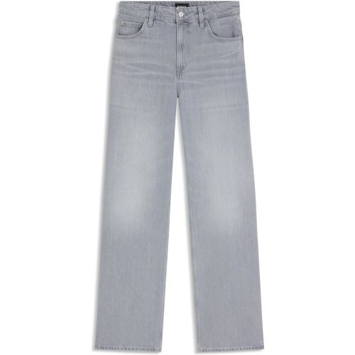 Jean Relaxed en denim gris-bleu - Boss - Modalova