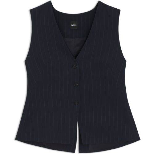 Gilet droit à rayures tennis - Boss - Modalova
