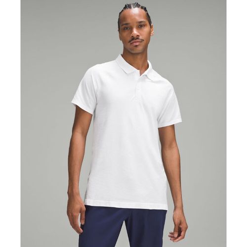 – Metal Vent Tech Poloshirt für Männer – Weiß – Größe M - lululemon - Modalova