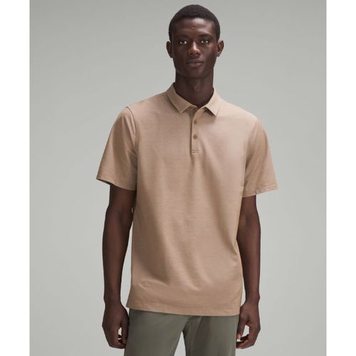 – Evolution Kurzarm-Poloshirt Oxford für Männer – Braun – Größe L - lululemon - Modalova