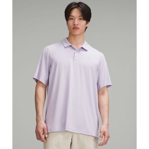 – Sport-Poloshirt mit kurzen Ärmeln und Logo für Männer – Lila/Pastel – Größe M - lululemon - Modalova