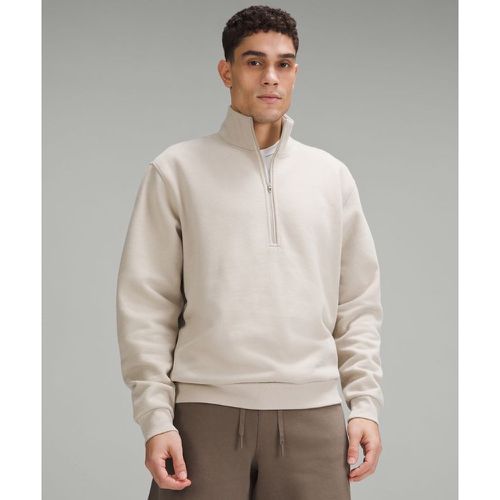 – Steady State Sweater mit halblangem Reißverschluss für Männer – Weiß – Größe L - lululemon - Modalova