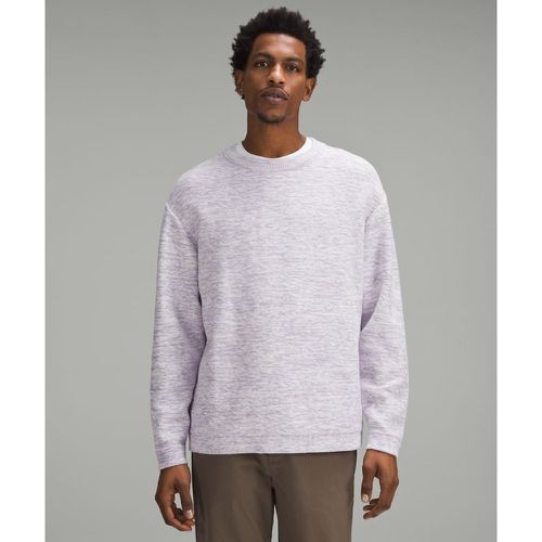 – Relaxed-Fit Crewneck Knit Sweater für Männer – Lila/Pastel – Größe S - lululemon - Modalova
