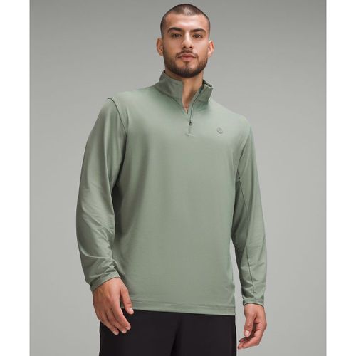 – Langarm-Golfshirt mit halblangem Reißverschluss für Männer – Grün – Größe 2XL - lululemon - Modalova