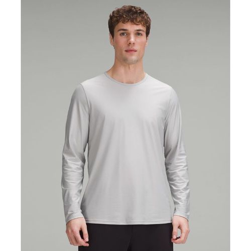 – Ultraweiches Langarmshirt aus Nulu für Männer – Grau – Größe M - lululemon - Modalova