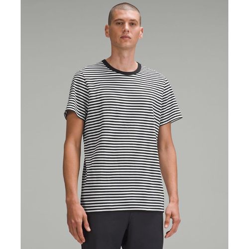 – T-Shirt aus Bio- im Classic Fit für Männer – Schwarz/Weiß – Größe S - lululemon - Modalova