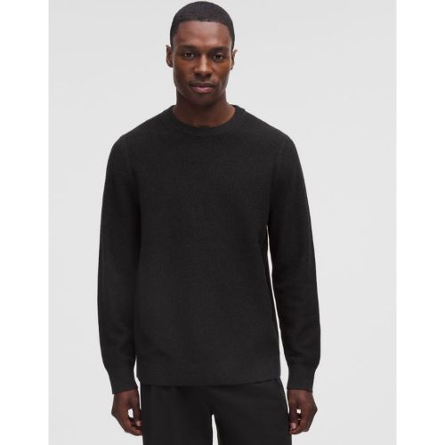 “ Strukturierter Strick-Rundhalspullover fÃ¼r MÃ¤nner â€“ GrÃ¶ÃŸe L in - lululemon - Modalova