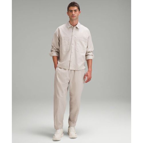 Lab – Schmal zulaufende Jacquard-Hose im Relaxed Fit für Männer – 69 cm – Weiß – Größe L - lululemon - Modalova
