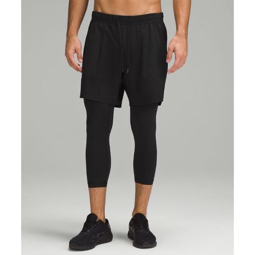 – License to Train 2-in-1-Leggings für Männer – 53 cm – Größe L - lululemon - Modalova