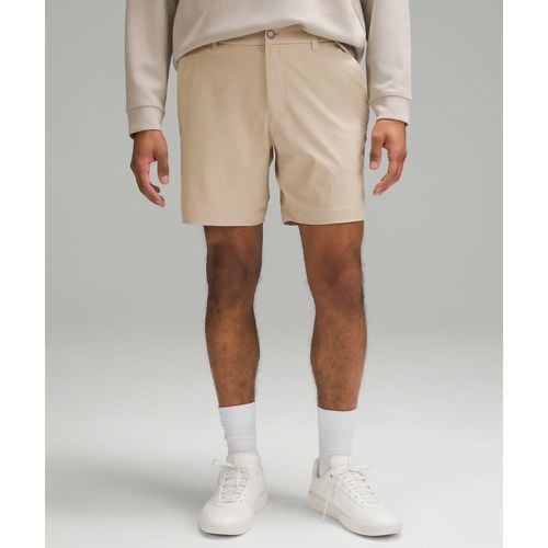 – ABC Shorts im Classic Fit Warpstreme für Männer – 18 cm – Khaki – Größe 28 - lululemon - Modalova