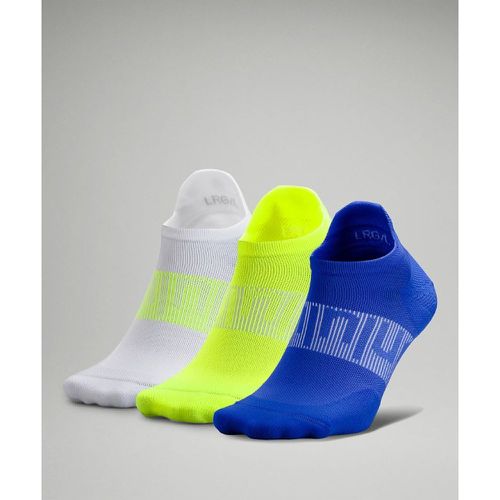 – Power Stride Tab Socken 3er-Pack für Männer – Blau/Gelb/Weiß – Größe XL - lululemon - Modalova