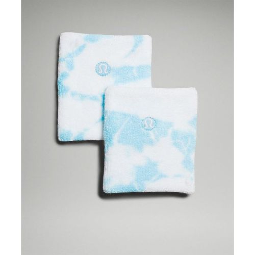 – Schweißarmband aus Terry-Baumwolle 2er-Pack – Blau - lululemon - Modalova