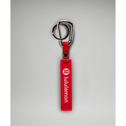 – Silikon-Schlüsselanhänger – Rot - lululemon - Modalova