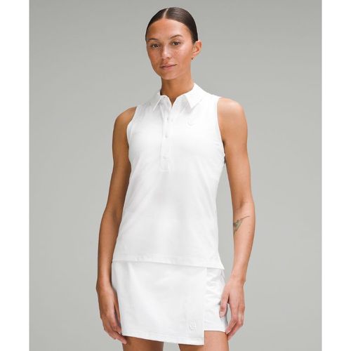 – Quick Dry Ärmelloses Poloshirt Mit geradem Saum für Frauen – Größe 14 - lululemon - Modalova