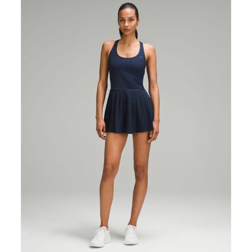 – Plissiertes Tenniskleid mit U-Ausschnitt für Frauen – Blau – Größe 0 - lululemon - Modalova