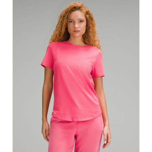 – Love T-Shirt mit Rundhalsausschnitt für Frauen – Pink – Größe 2 - lululemon - Modalova