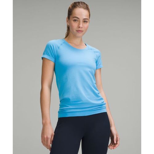 – Swiftly Tech Kurzarmshirt 2.0 für Frauen – Blau – Größe 4 - lululemon - Modalova