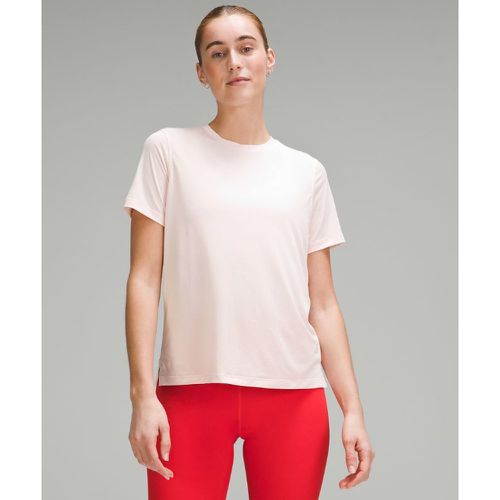 – Ultraleichtes T-Shirt in Hüftlänge für Frauen – Pink – Größe 0 - lululemon - Modalova