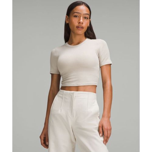 – Hold Tight Crop-T-Shirt mit geradem Saum für Frauen – Größe 0 - lululemon - Modalova