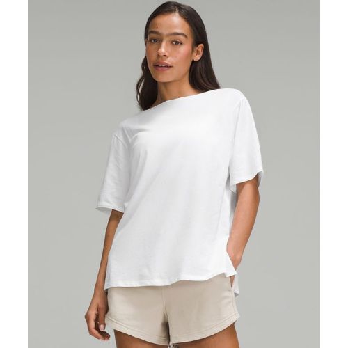 – Relaxed-Fit Boatneck T-Shirt für Frauen – Größe 10 - lululemon - Modalova