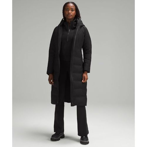 – StretchSeal Sleet Street Long Jacket für Frauen – Schwarz – Größe 0 - lululemon - Modalova