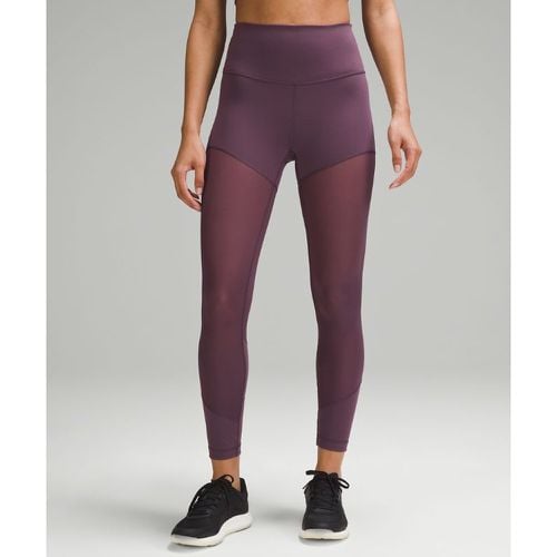 – Wunder Train Leggings mit hohem Bund aus Mesh für Frauen – 64 cm – Größe 6 - lululemon - Modalova