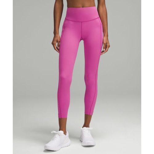 – Fast and Free Leggings mit hohem Bund 3 Taschen Glow für Frauen – 64 cm – Größe 10 - lululemon - Modalova