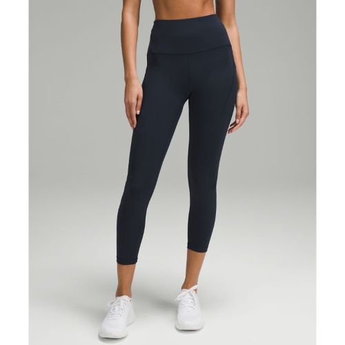 “ Wunder Train Leggings mit hohem Bund und Taschen fÃ¼r Frauen â€“ 63,5 cm â€“ GrÃ¶ÃŸe 20 in - lululemon - Modalova