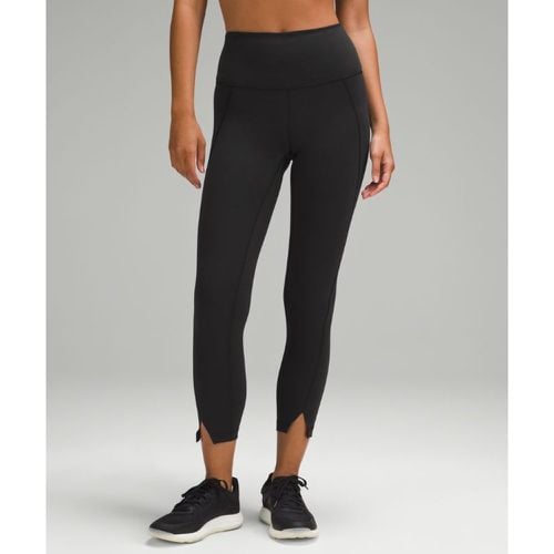 – Wunder Train Leggings mit hohem Bund Saumschlitz für Frauen – 64 cm – Größe 0 - lululemon - Modalova