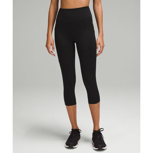 – Fast and Free Crop mit hohem Bund und Taschen für Frauen – 48 cm – Größe 0 - lululemon - Modalova