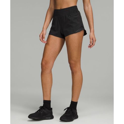 – Hotty Hot Shorts mit hohem Bund und Liner für Frauen – 6 cm – Größe 14 - lululemon - Modalova