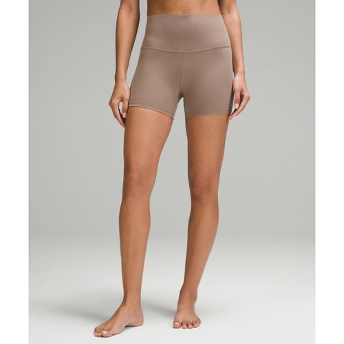 – Align Shorts mit hohem Bund für Frauen – 10 cm – Braun – Größe 6 - lululemon - Modalova