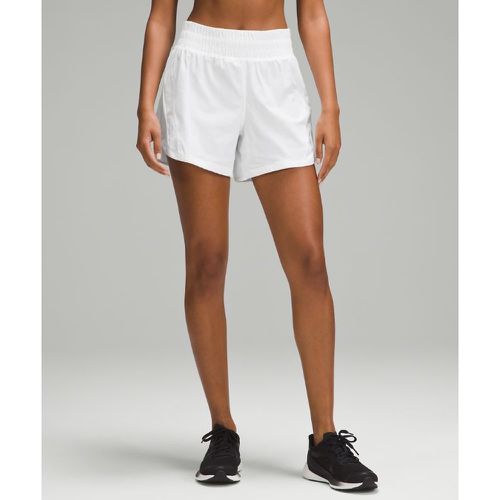– Track That Shorts mit Liner und hohem Bund für Frauen – 13 cm – Weiß – Größe 10 - lululemon - Modalova