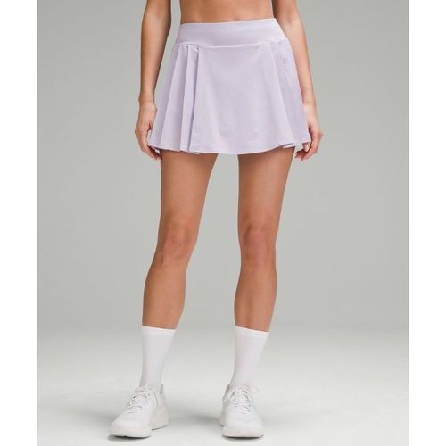 – Tennisrock mit hohem Bund und seitlichen Falten für Frauen – Lila/Pastel – Größe 6 - lululemon - Modalova