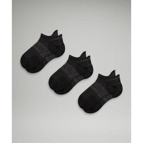 – Power Stride Socken mit Knöchelschutz 3er-Pack für Männer – Schwarz – Größe S - lululemon - Modalova