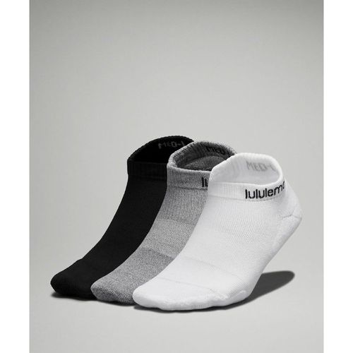 – Daily Stride Bequeme Sneaker Socken 3er-Pack für Frauen – Grau/Schwarz/Weiß – Größe L - lululemon - Modalova