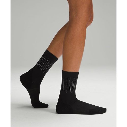 – Women's Power Stride Crew-Length Socks Reflective – Größe L - lululemon - Modalova