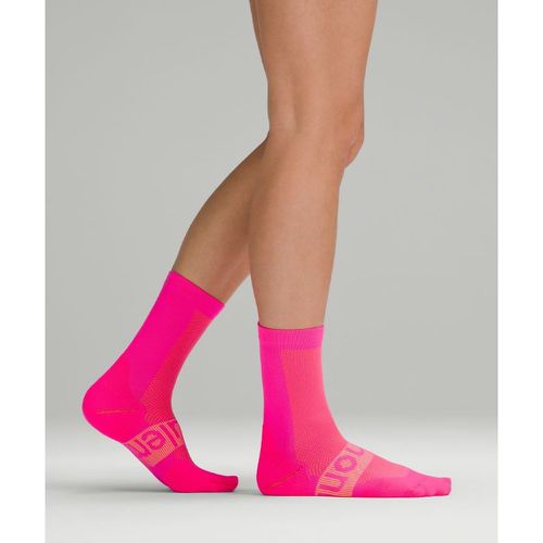 – Power Stride Crew Socken für Frauen – Neon – Größe M - lululemon - Modalova