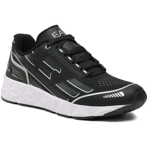 Sneakers - X8X107 XK301 N763 Black/Silver - EA7 Emporio Armani - Modalova