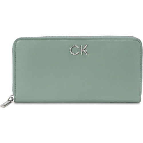 Portafoglio da donna - Re-Lock Z/A Wallet Lg K60K609699 Sea Spray LKG - Calvin Klein - Modalova