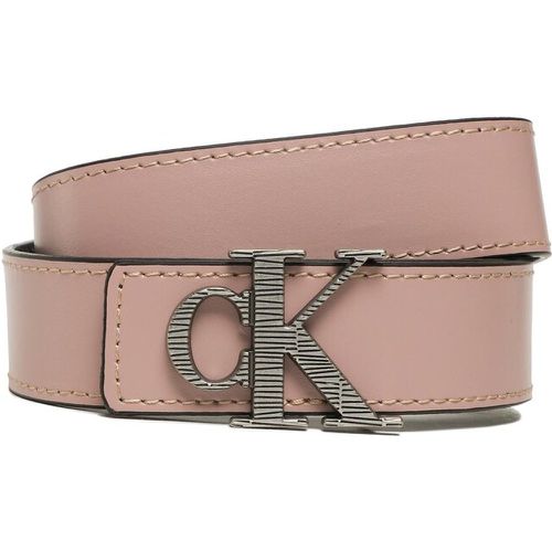 Cintura da donna - Mono Hardware Leather Belt 30mm K60K610364 TQU - Calvin Klein Jeans - Modalova