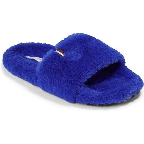 Pantofole - Fur Home Slipper Slide FW0FW07663 Ultra Blue C66 - Tommy Hilfiger - Modalova