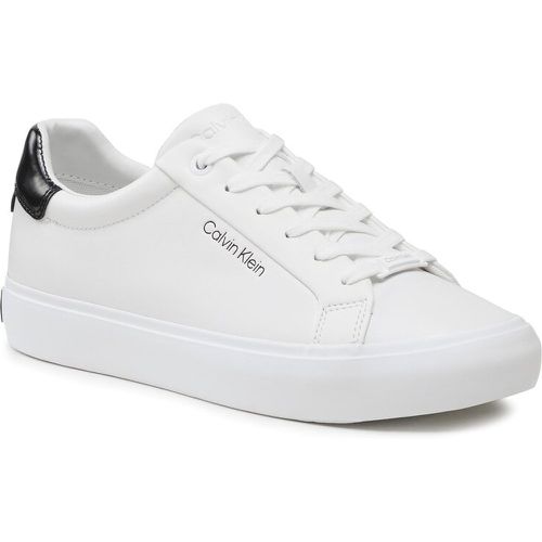 Sneakers - Vulc Lace Up HW0HW01681 White / Black 0K4 - Calvin Klein - Modalova