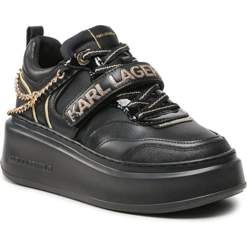 Sneakers - KL63540E Black Lthr W/Gold - Karl Lagerfeld - Modalova
