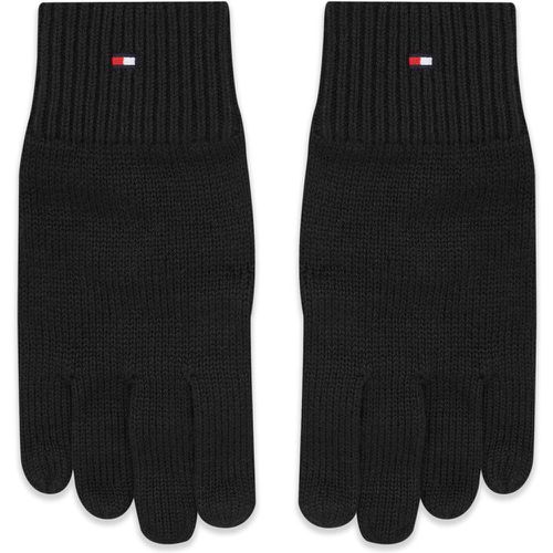 Guanti da uomo - Essential Flag Knitted Gloves AM0AM11048 Black BDS - Tommy Hilfiger - Modalova